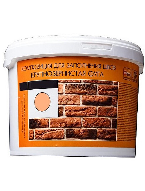 Фуга Petra крупнозернистая Крем К02, 25кг 495x660 Фуга Petra крупнозернистая Крем К02, 25кг 495x660 в Материке