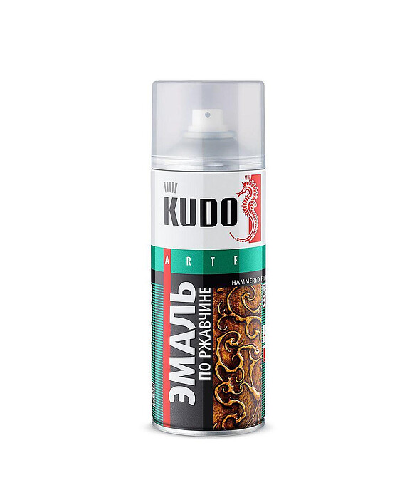 Эмаль аэроз. KUDO молотковая по ржавчине черно-бронзовая, 520мл 586x674 Эмаль аэроз. KUDO молотковая по ржавчине черно-бронзовая, 520мл 586x674 в Материке