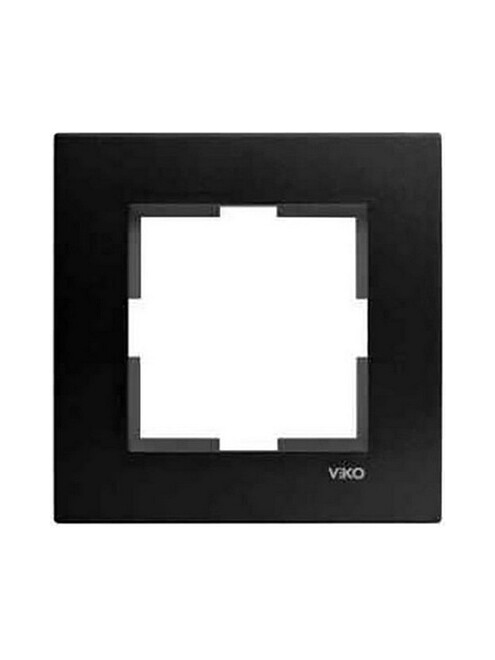 Рамка Viko NOVELLA 92190651 1мест. черный 495x660 Рамка Viko NOVELLA 92190651 1мест. черный 495x660 в Материке