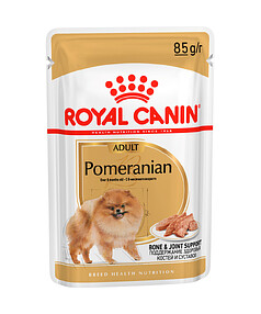 Корм для собак Померанских шпицев POMERANIAN ADULT паштет (85г) Royal Canin