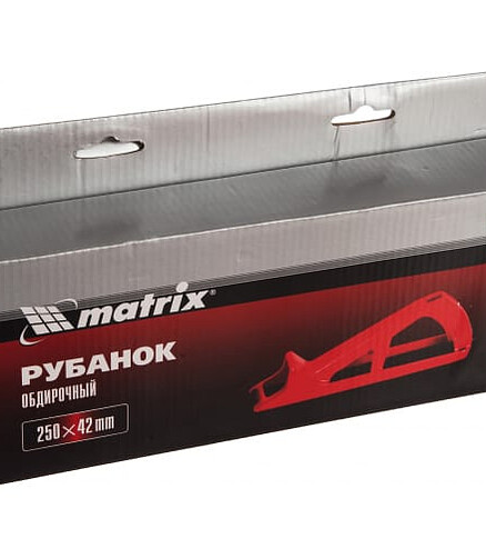 Рубанок обдирочный по г/к MATRIX 250х42мм 438x503 в Материке - Вариант 3