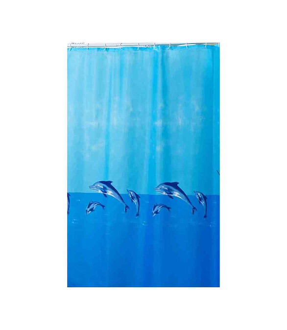 Штора для ванной комнаты WHALE 180х200см (100% полиэстр) 586x674 Штора для ванной комнаты WHALE 180х200см (100% полиэстр) 586x674 в Материке
