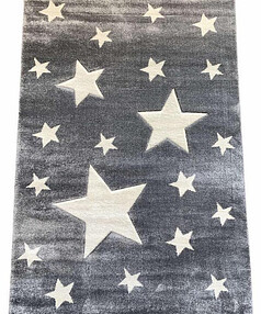 Ковер BALA KIDS STARS D.Grey/Cream 80*150 238x286 в Материке