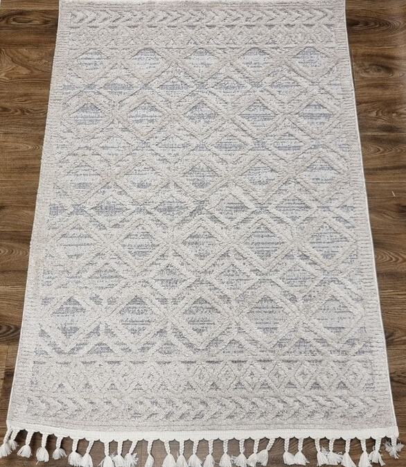 Ковер TERNI Y584A White 120*170 586x674 Ковер TERNI Y584A White 120*170 586x674 в Материке