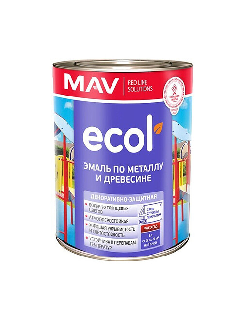 Эмаль ПФ-115 Ecol фиолетовая, 0,9кг 495x660 Эмаль ПФ-115 Ecol фиолетовая, 0,9кг 495x660 в Материке