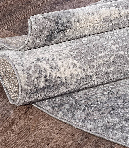 Ковер ARMINA 04040G Grey/Grey 80*150, овал 438x503 в Материке - Вариант 2
