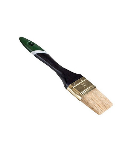 Кисть флейц. BAUWELT Английская 00300-024410 1.0" нат. 438x503 в Материке