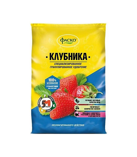 Удобрение для клубники Robin Green комплексное с микроэлементами (1кг) ФАСКО 438x503 в Материке