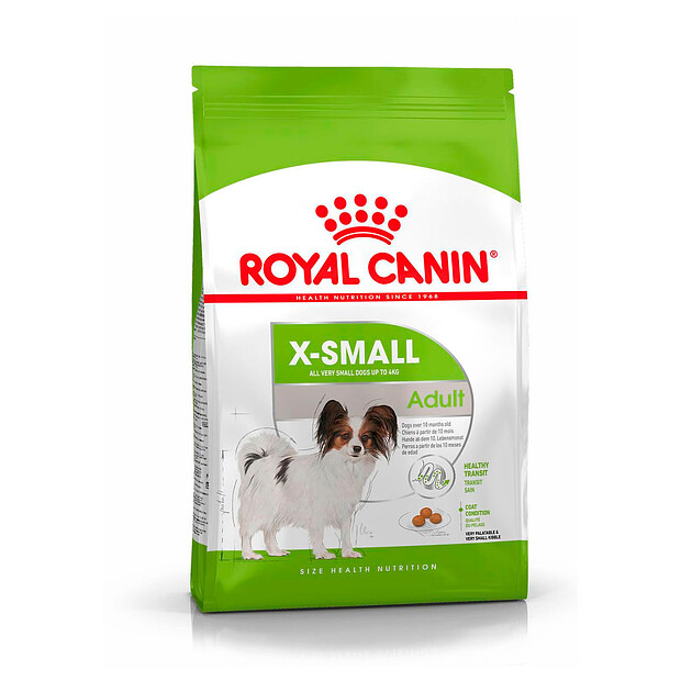 Корм для взрослых собак мелк. пород X-Small Adult (1,5кг) Royal Canin