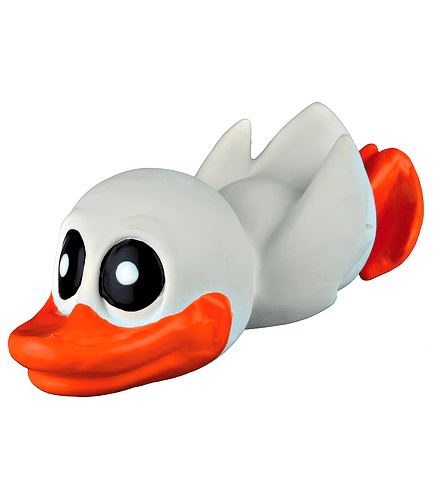 Игрушка для собак TRIXIE "Утка" с пищалкой, латекс (13 см) 438x503 в Материке