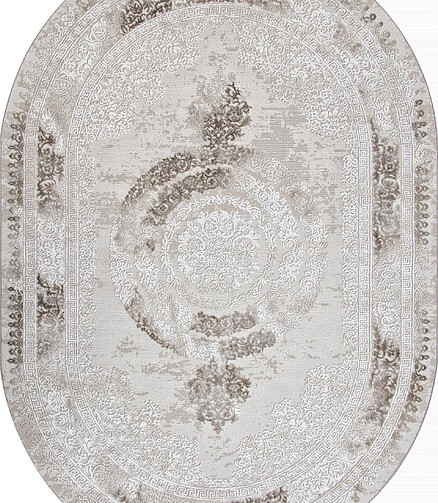 Ковер ARMINA 04087A Brown/Brown 80*150, овал 438x503 в Материке