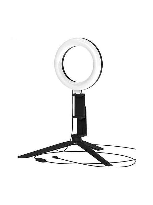 Светильник настол. GAUSS Ring Light RL001 с креп. д/телефона светодиод. 10W 495x660 Светильник настол. GAUSS Ring Light RL001 с креп. д/телефона светодиод. 10W 495x660 в Материке
