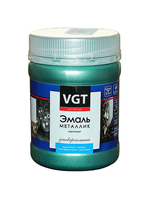 Эмаль VGT металлик изумруд, 0,23кг 495x660 Эмаль VGT металлик изумруд, 0,23кг 495x660 в Материке