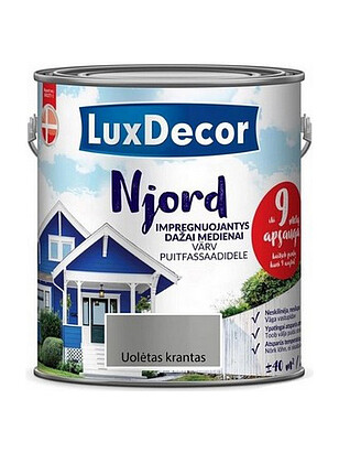 Краска LuxDecor Njord антисептик д/древесины Скалистый берег, 0,75л 238x286 в Материке