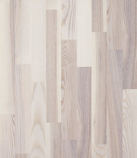 Паркет FOCUS FLOOR_KARELIA ЯСЕНЬ MISTRAL WHITE (LIVING) 3-Strip 438x503 в Материке