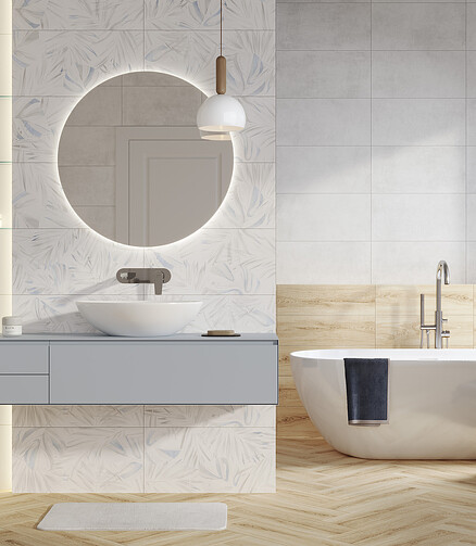 Плитка Cersanit FRESCO 29,8х59,8см 1,247м2 цвет листья 438x503 в Материке