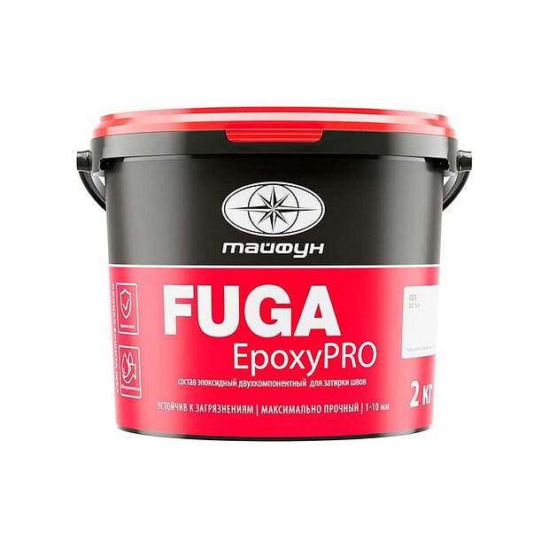 Фуга Тайфун EpoxyPRO эпоксидная 212 серо-коричневый 2кг