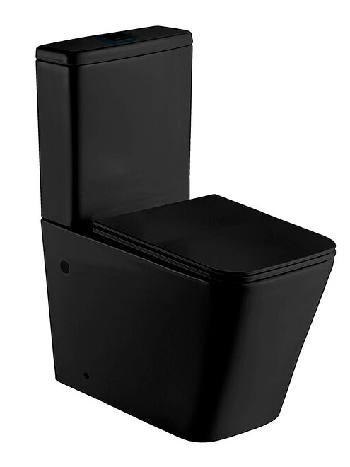 Унитаз-компакт GELBACH 001 ЧЕРН.МАТ безобод.антибак.покр. GEBERIT 3/6 SLIM Dur. 495x660 Унитаз-компакт GELBACH 001 ЧЕРН.МАТ безобод.антибак.покр. GEBERIT 3/6 SLIM Dur. 495x660 в Материке