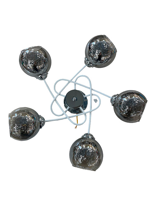 Светильник потолочный WX-70283/5 WH+CR 495x660 Светильник потолочный WX-70283/5 WH+CR 495x660 в Материке