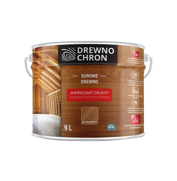 Грунт DREWNOCHRON IMPREGNAT GRUNT EXTRA бесцветный, 9л 586x674 Грунт DREWNOCHRON IMPREGNAT GRUNT EXTRA бесцветный, 9л 586x674 в Материке