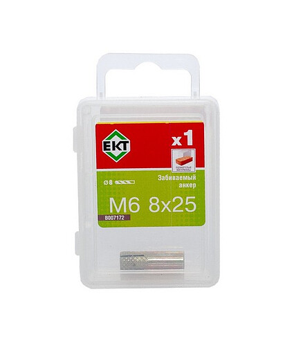 Анкер забиваемый металл. 6х8х25 (уп=1шт) B007172 438x503 в Материке