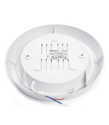 Светильник настенно-потолочный Feron AL3022 светодиод. 15W/6500K/IP20 438x503 в Материке - Вариант 2