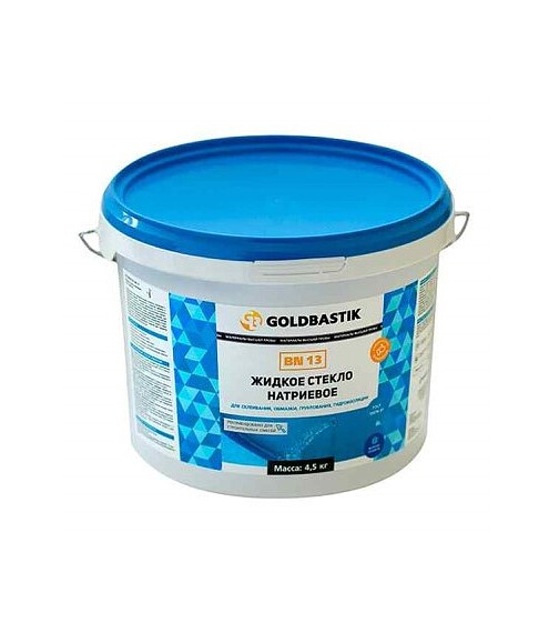 Стекло жидкое GOLDBASTIK, 4,5кг 495x660 Стекло жидкое GOLDBASTIK, 4,5кг 495x660 в Материке