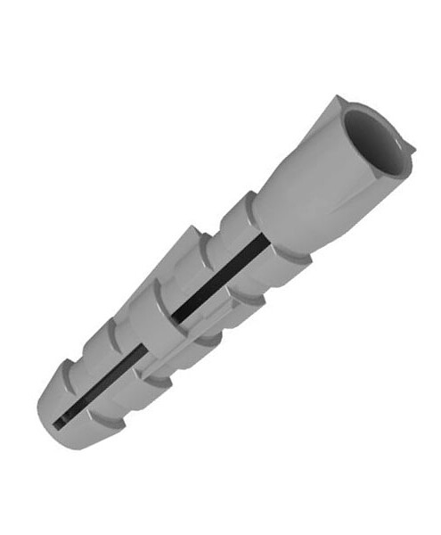 Дюбель распорный 8х40мм без борта OptimPlast, серый (уп=10шт) 495x660 Дюбель распорный 8х40мм без борта OptimPlast, серый (уп=10шт) 495x660 в Материке