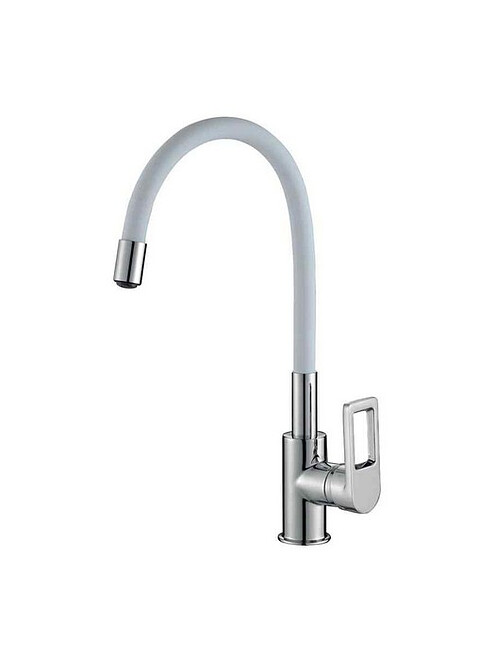 Смеситель ROSSINKA Z35-35U-White (для кухни) с гибким изливом, хром/белый 495x660 Смеситель ROSSINKA Z35-35U-White (для кухни) с гибким изливом, хром/белый 495x660 в Материке