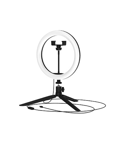 Светильник настол. GAUSS Ring Light RL002 с креп. д/телефона светодиод. 14W 438x503 в Материке