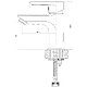 Смеситель VERO 63060 (для умывальника)