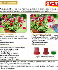 Удобрение для петуний и балконных цветов BONA FORTE (285мл)