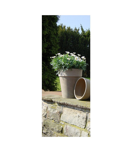 Горшок BASALT XL (11,6x14см) терракота коричневый T-143-025-11-P 438x503 в Материке - Вариант 3