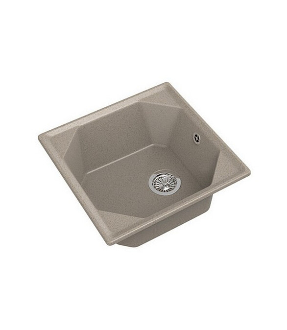 Мойка GRANFEST GF-U-500 500x500мм иск.мрамор-песочный (сифон в комплекте) 586x674 Мойка GRANFEST GF-U-500 500x500мм иск.мрамор-песочный (сифон в комплекте) 586x674 в Материке