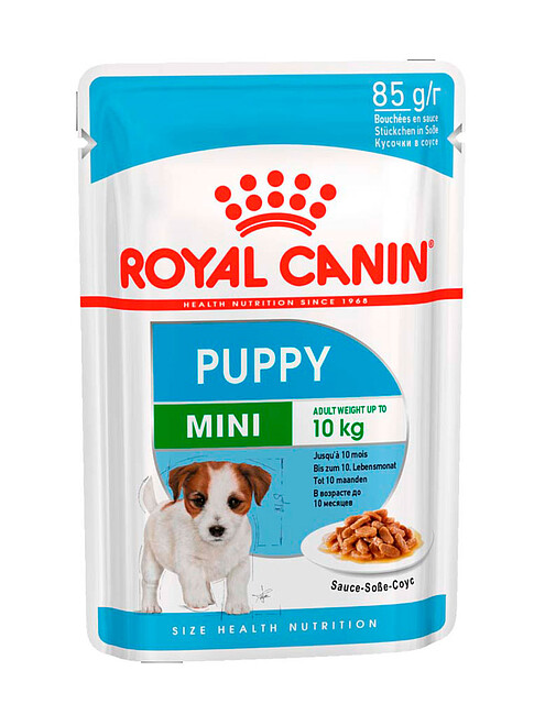 Корм для щенков мелк. пород Royal Canin Мini Puppy кусочки в соусе (85г) 495x660 Корм для щенков мелк. пород Royal Canin Мini Puppy кусочки в соусе (85г) 495x660 в Материке