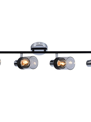 Светильник потолочный MH-11806/4 BK+CR 238x286 в Материке
