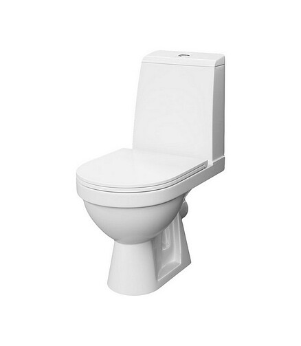 Унитаз-компакт ORIGIN EVO 2 788607SC с сиденьем Duroplast микролифт 438x503 в Материке