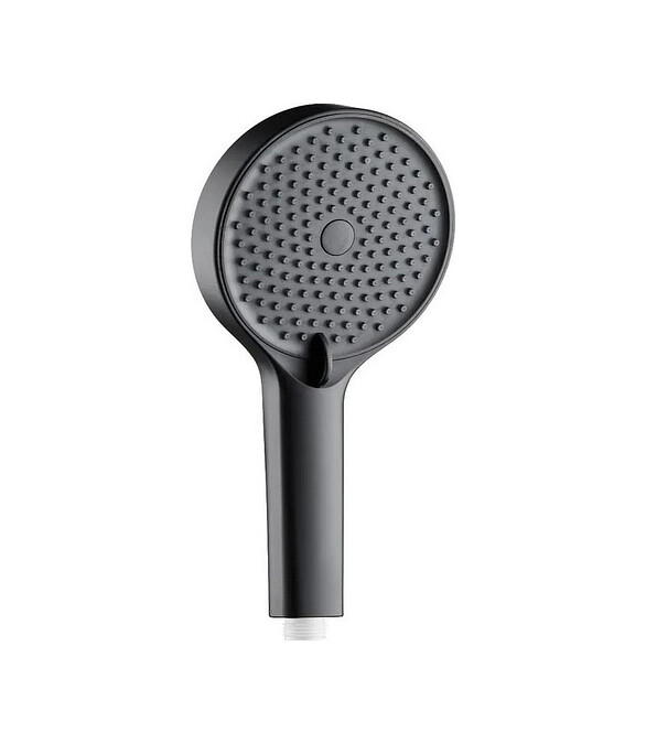 Лейка для душа VODA VSP15 Black d130мм 3 функции форсунки Self-Clean Device 586x674 Лейка для душа VODA VSP15 Black d130мм 3 функции форсунки Self-Clean Device 586x674 в Материке