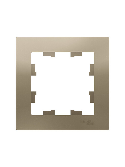 Рамка SE ATLAS Design ATN000501 1мест. шампань 495x660 Рамка SE ATLAS Design ATN000501 1мест. шампань 495x660 в Материке