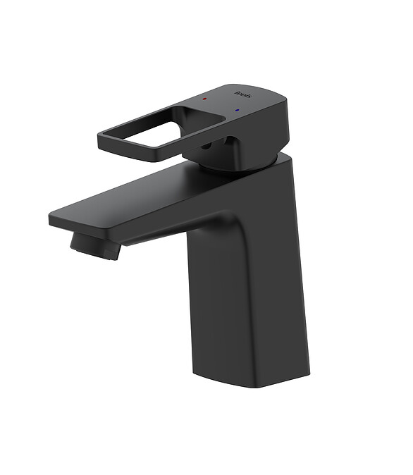 Смеситель BILD BILBL00i01 (для умывальника) черный матовый 586x674 в Материке