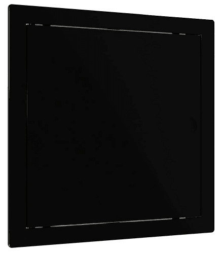 Люк ревизионный EVECS L1515N 172х172мм черный 438x503 в Материке