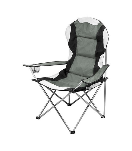 Кресло д/кемпинга складн. ARIZONE 42-606002 серый 438x503 в Материке