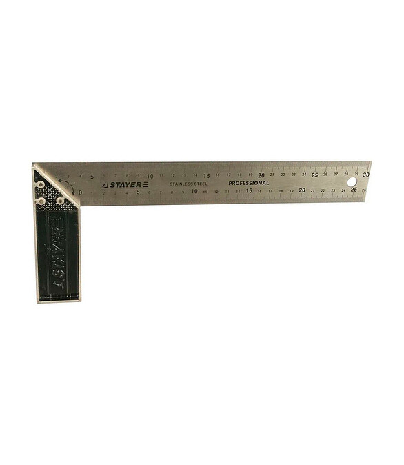 Угольник STAYER Profi 300мм 586x674 Угольник STAYER Profi 300мм 586x674 в Материке