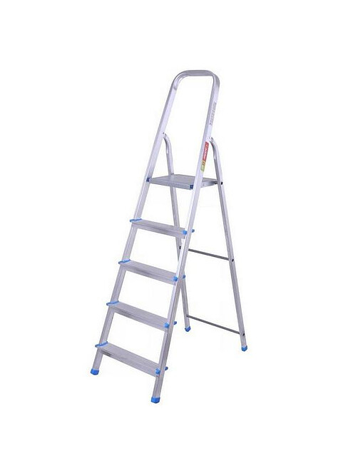Лестница-стремянка LadderBel алюмин. 5-ступ. 495x660 Лестница-стремянка LadderBel алюмин. 5-ступ. 495x660 в Материке
