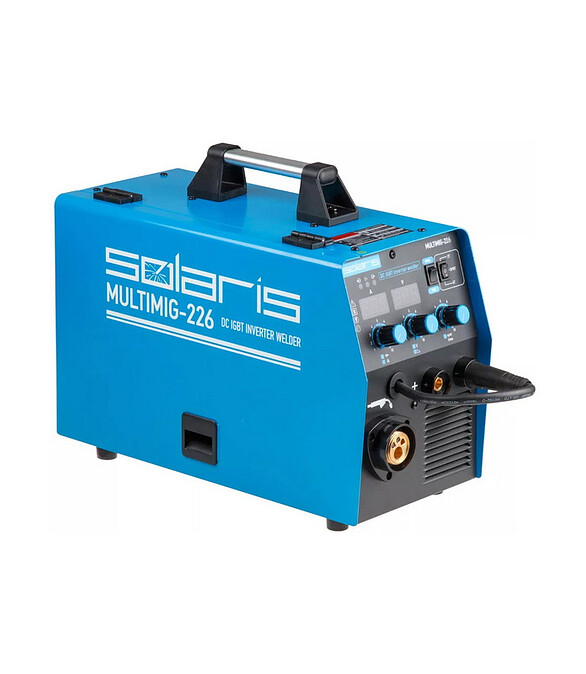 Аппарат сварочный SOLARIS MULTIMIG-226 586x674 Аппарат сварочный SOLARIS MULTIMIG-226 586x674 в Материке