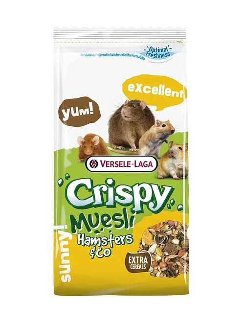 Корм для хомяков и грызунов Hamster Crispy Muesli, VERSELE-LAGA (1кг) 495x660 Корм для хомяков и грызунов Hamster Crispy Muesli, VERSELE-LAGA (1кг) 495x660 в Материке