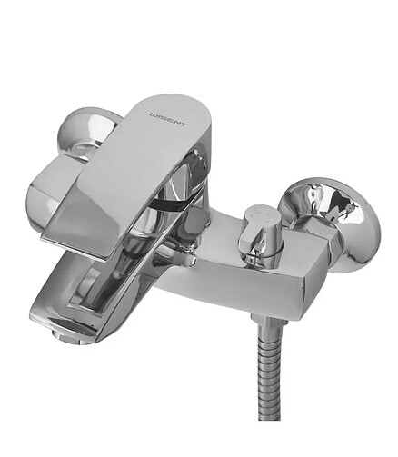 Смеситель W32243 (для ванны, короткий излив), ЦИНК 438x503 в Материке - Вариант 4