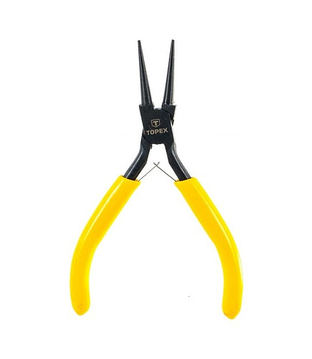 Круглогубцы прециз. TOPEX 32D034 438x503 в Материке