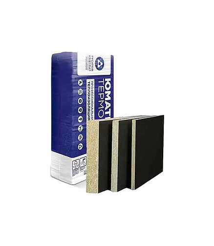 Изоляция Стеновая UMATEX WAS 35tb 50 600X1200, (71кг/м3), уп. 4.32 м.кв. 438x503 в Материке