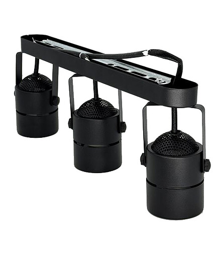 Светильник накладной TRUENERGY FOCUS 21356 поворотный круг черн. GU10 438x503 в Материке - Вариант 4